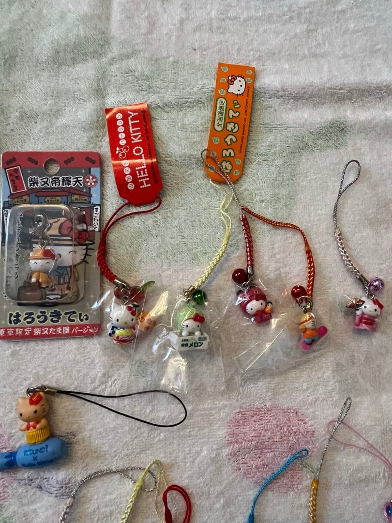 ご当地キティ 根付け ボールペン