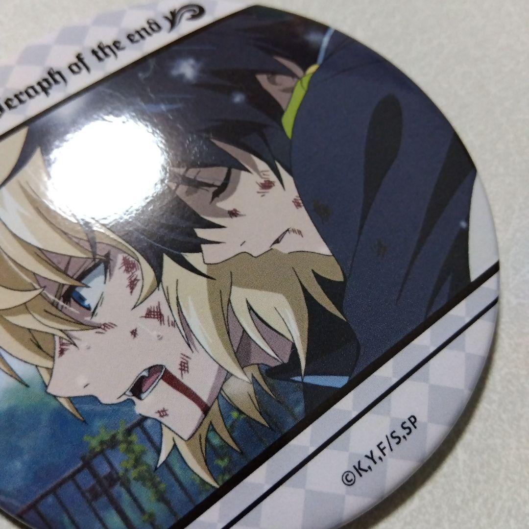 【終わりのセラフ】ミカエラ＆優一郎 くじ引き堂 缶バッジ