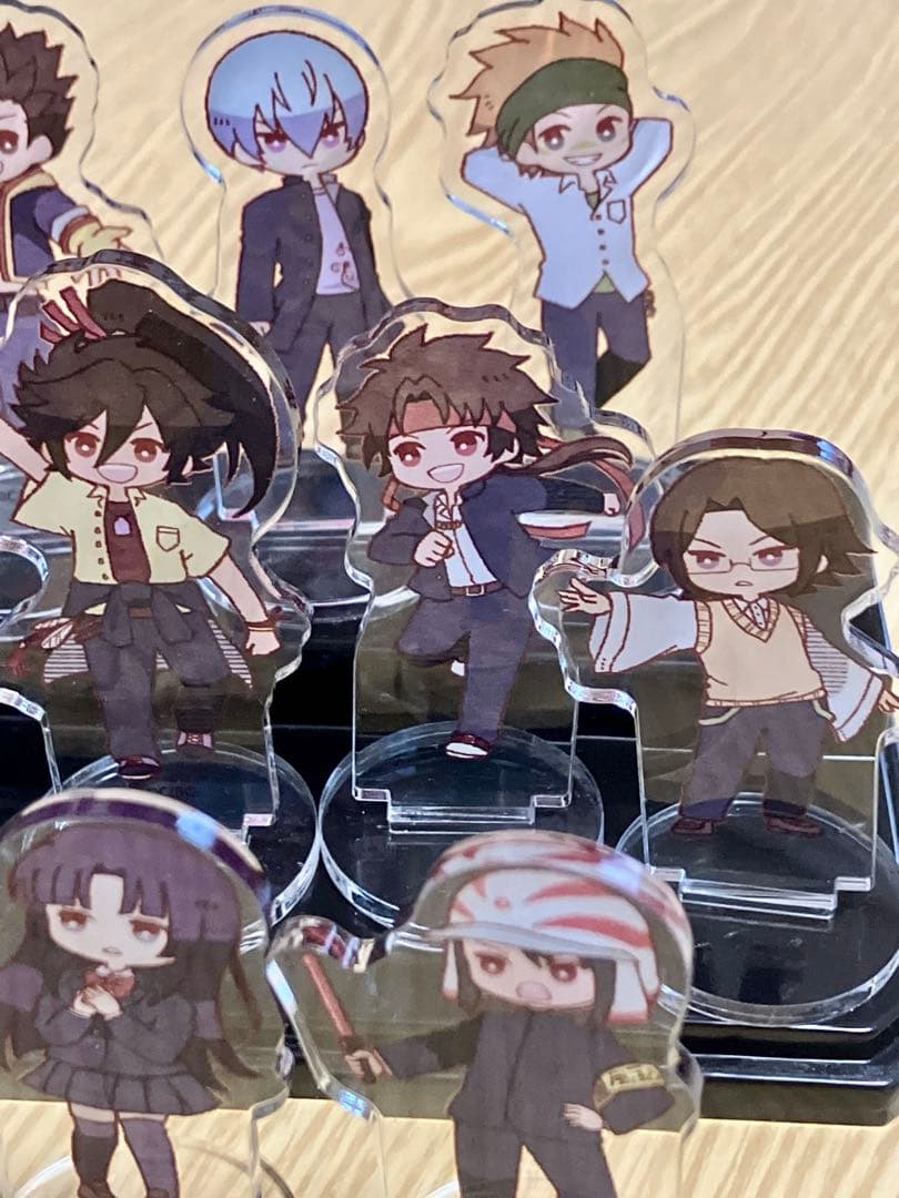 学園BASARA アクリルぷちスタンド　アクスタ　レトロアート　グラフアート