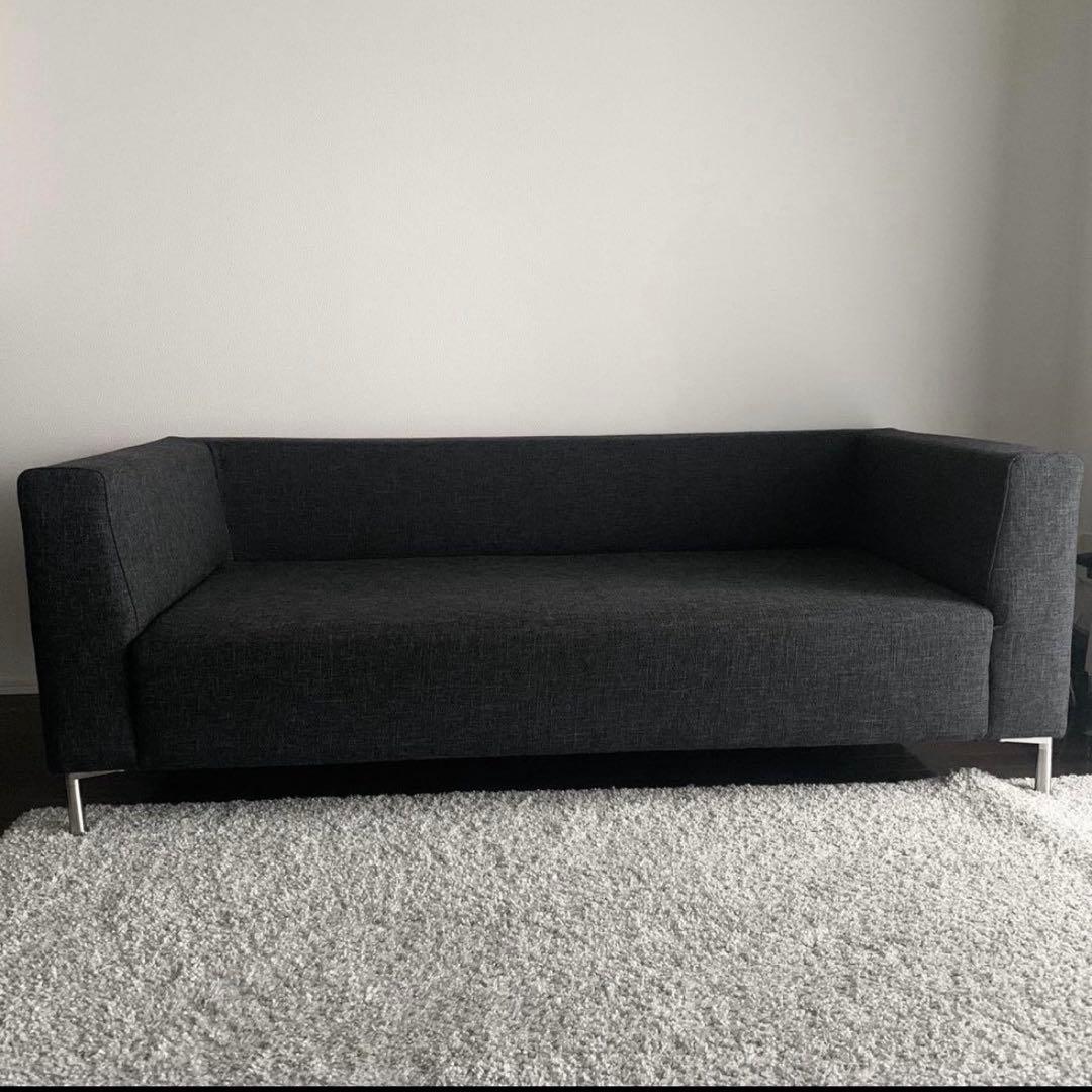 藤栄 ソファー グレー 2人掛け 3人掛け イケア アクタス 北欧 モノトーン