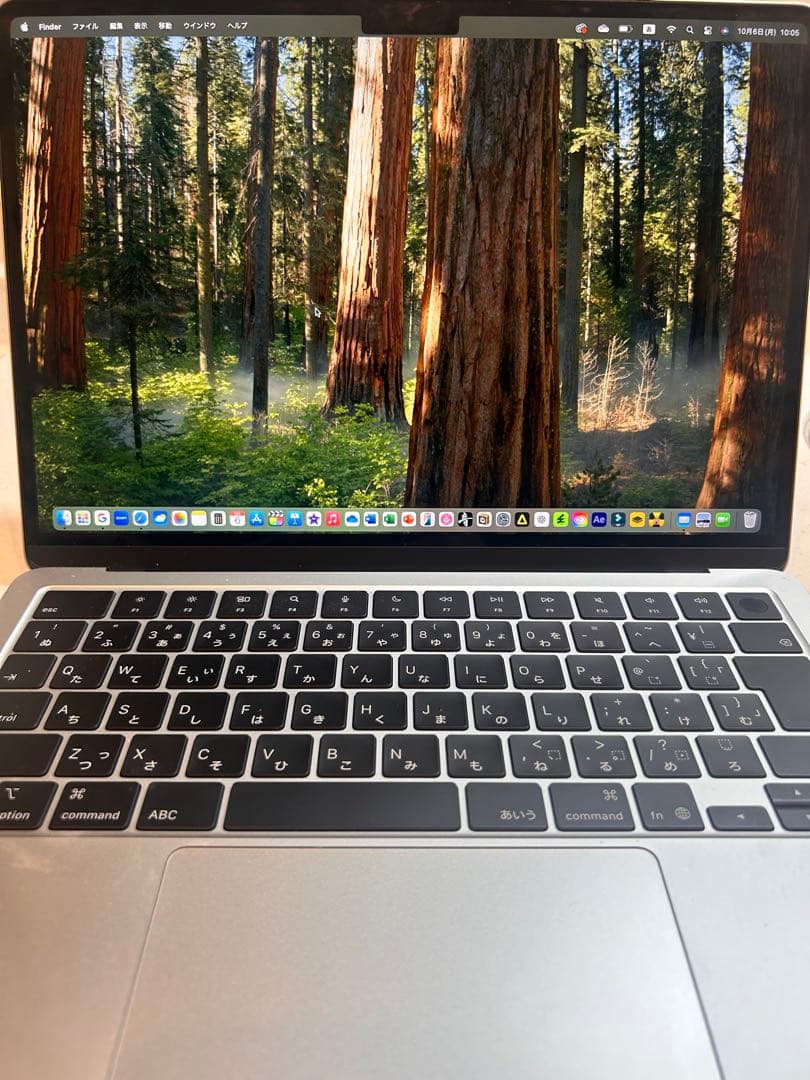 【極美品】MacBook Air M4 13インチ 16GB 512GB