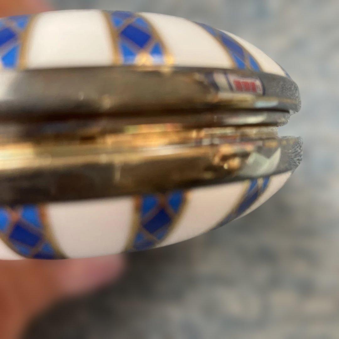 ウェッジウッドコンパクトミラー カメオ柄