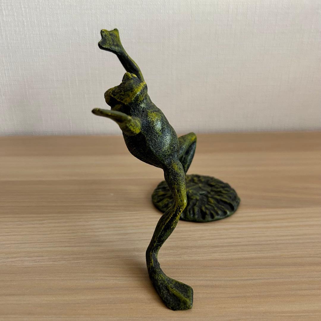 カエル　鋳物　鉄器　置物　セット　縁起物