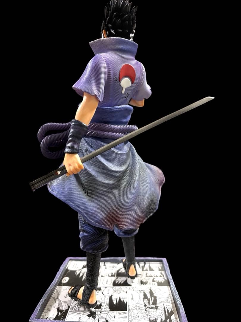 【新品未使用】ナルト NARUTO 疾風伝 うちはサスケ フィギュア 海外輸入