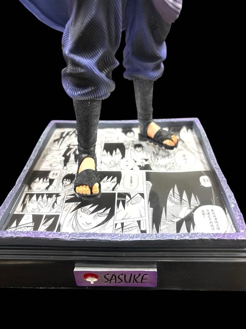 【新品未使用】ナルト NARUTO 疾風伝 うちはサスケ フィギュア 海外輸入