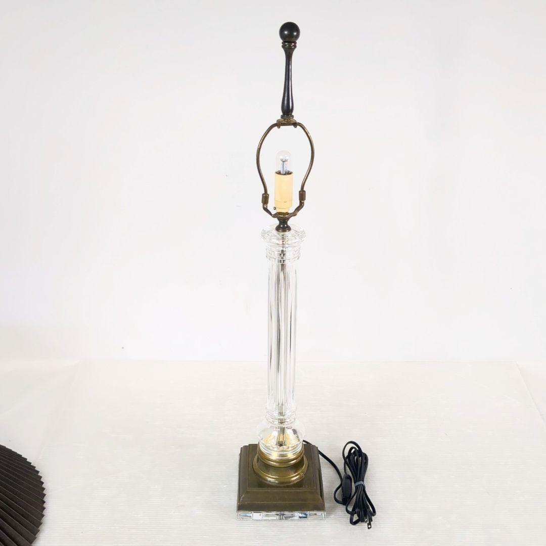 クラシック ガラスベース　フロアランプ 2個セット