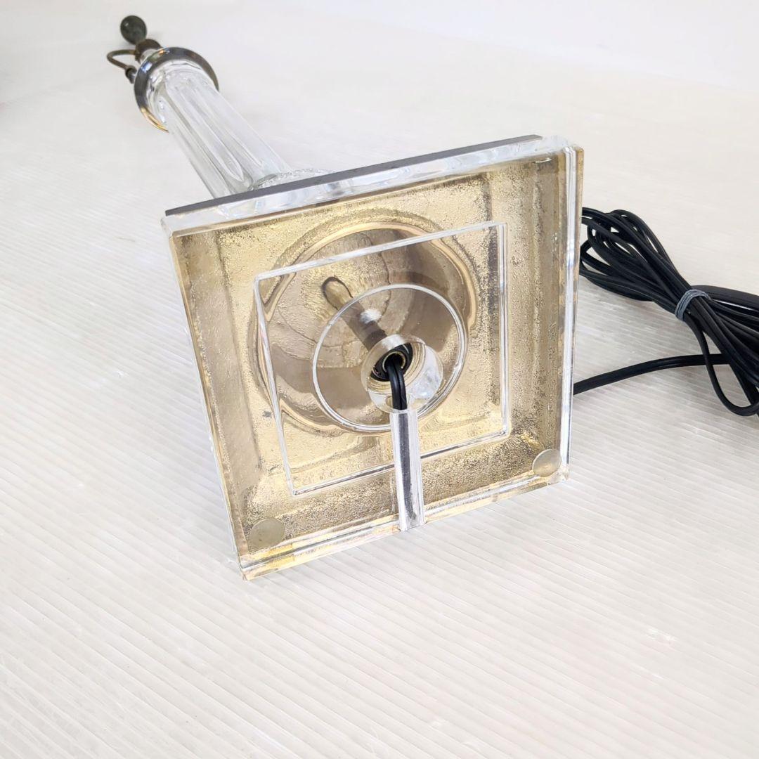 クラシック ガラスベース　フロアランプ 2個セット