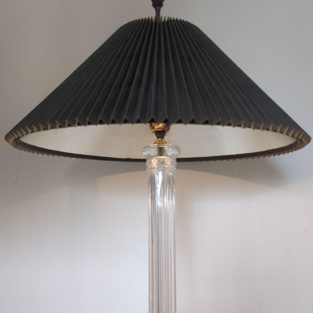 クラシック ガラスベース　フロアランプ 2個セット