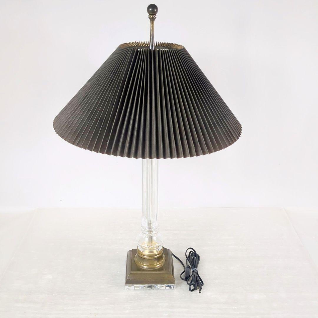 クラシック ガラスベース　フロアランプ 2個セット