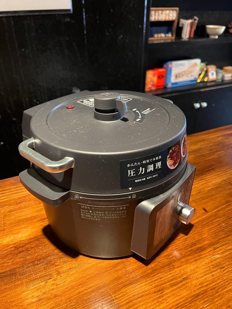 ⭐︎ほぼ未使用品⭐︎アイリスオーヤマ 電気圧力鍋 ■型番KPC-MA2-B