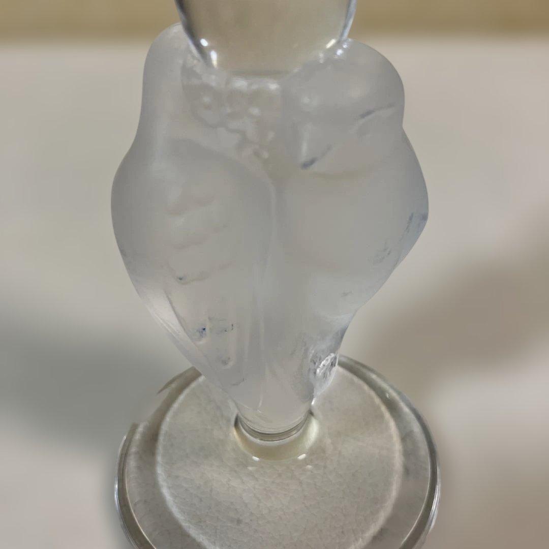 HOYACRYSTAL 透明ガラス 一輪挿し