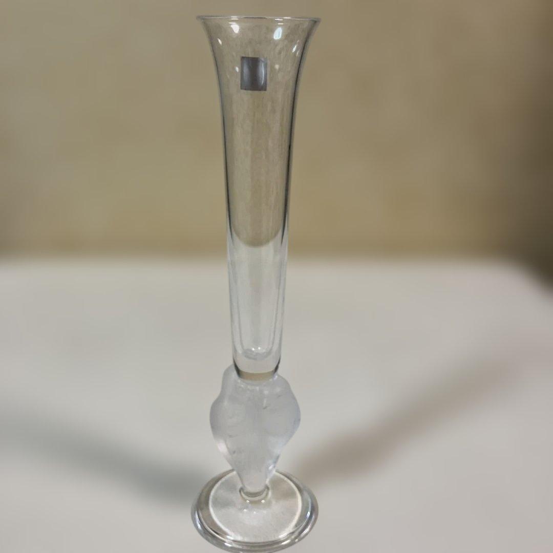 HOYACRYSTAL 透明ガラス 一輪挿し