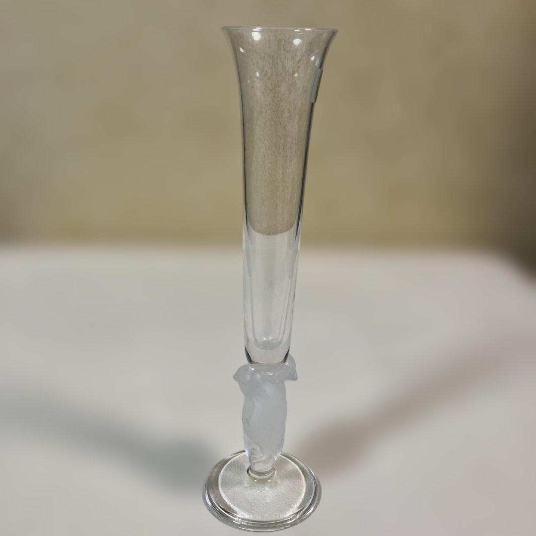 HOYACRYSTAL 透明ガラス 一輪挿し