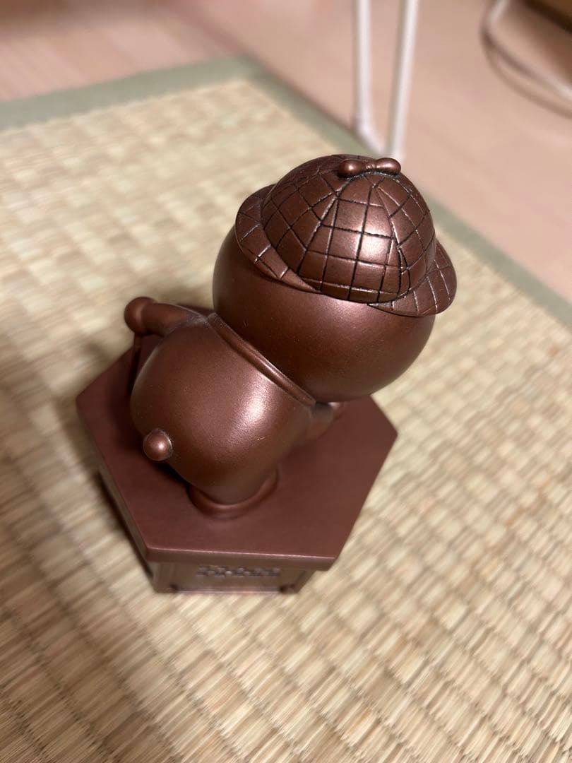 ドラえもん 未来デパート限定品　ホームズセットブロンズ像風フィギュア