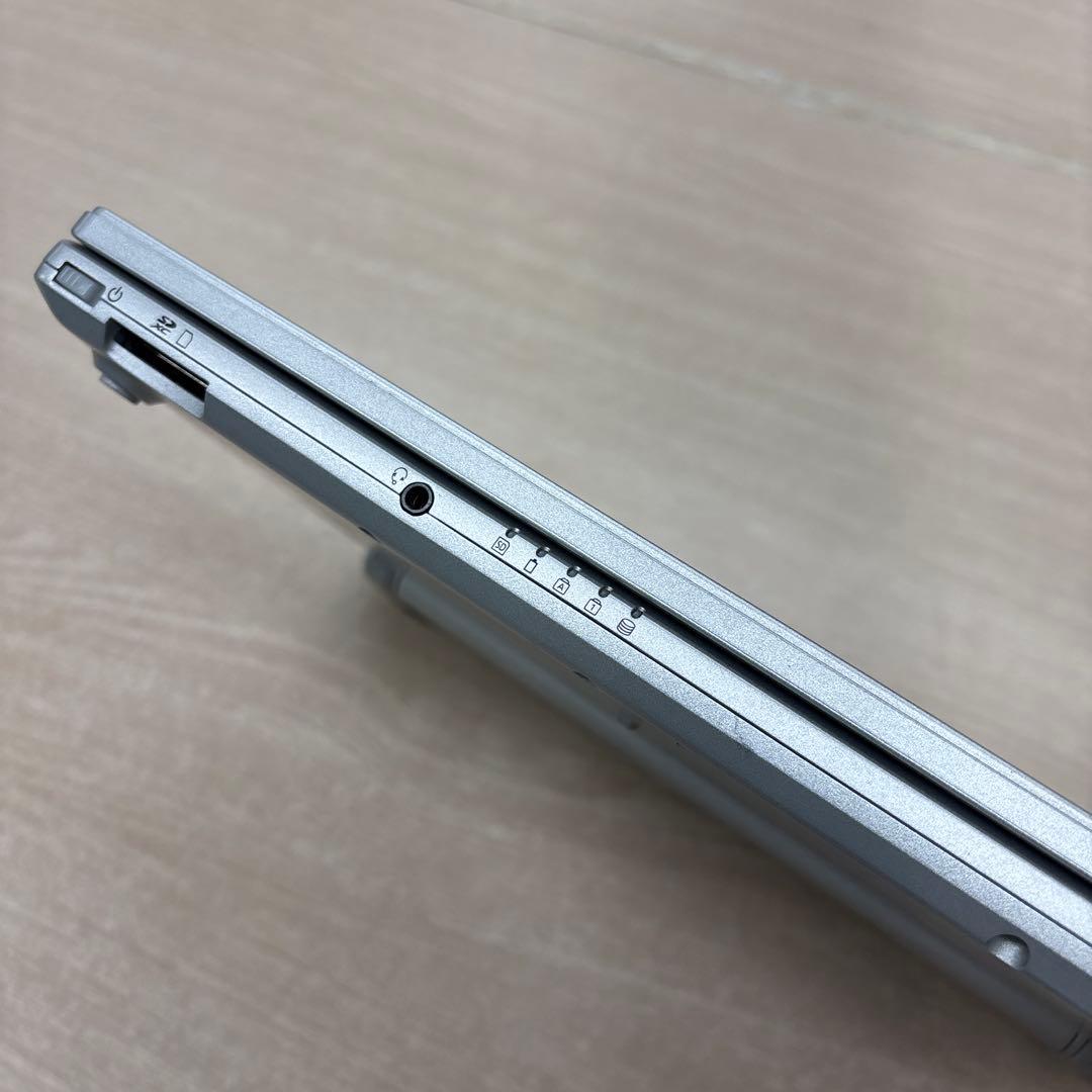 【良品】Panasonic Let's note シルバー ノートPC