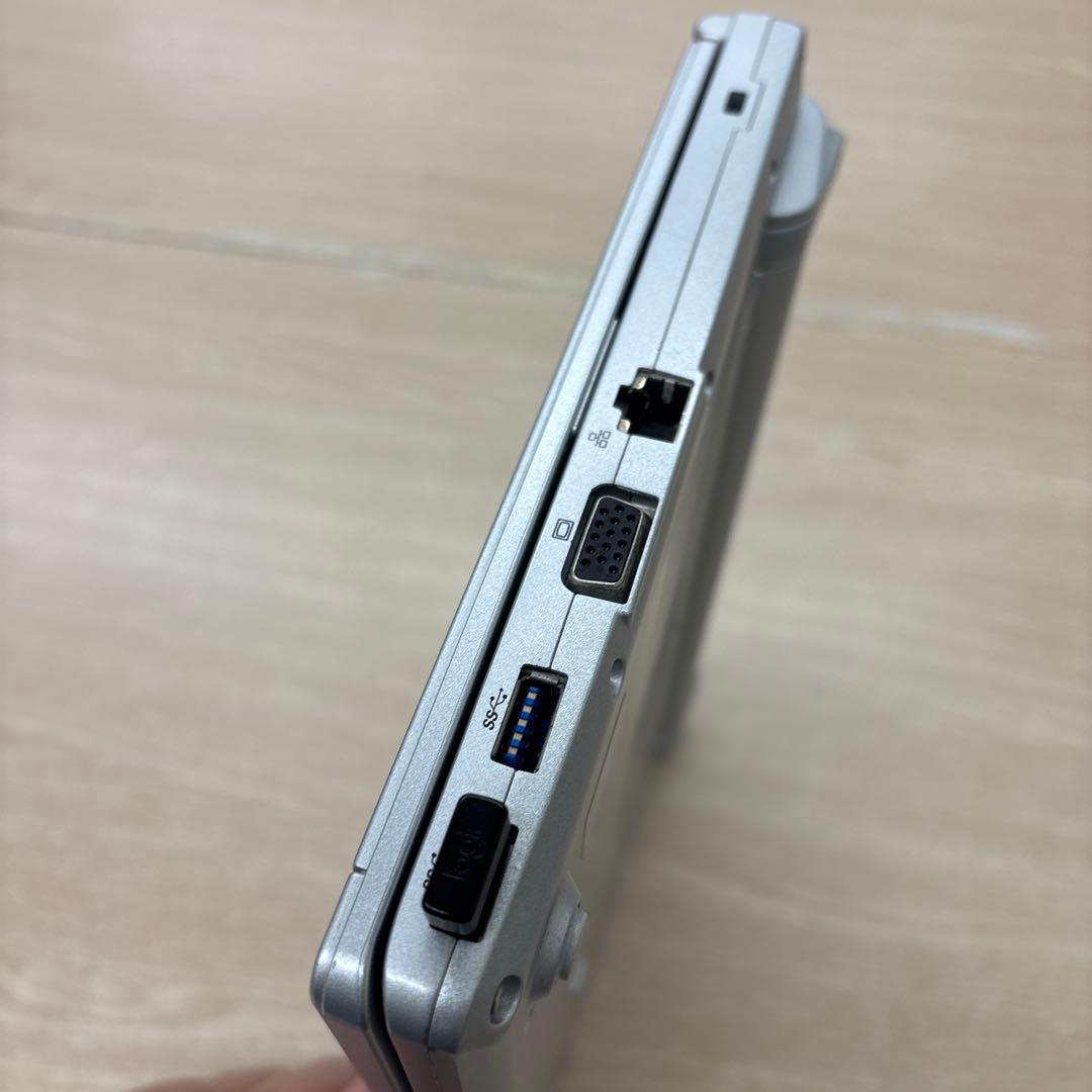 【良品】Panasonic Let's note シルバー ノートPC