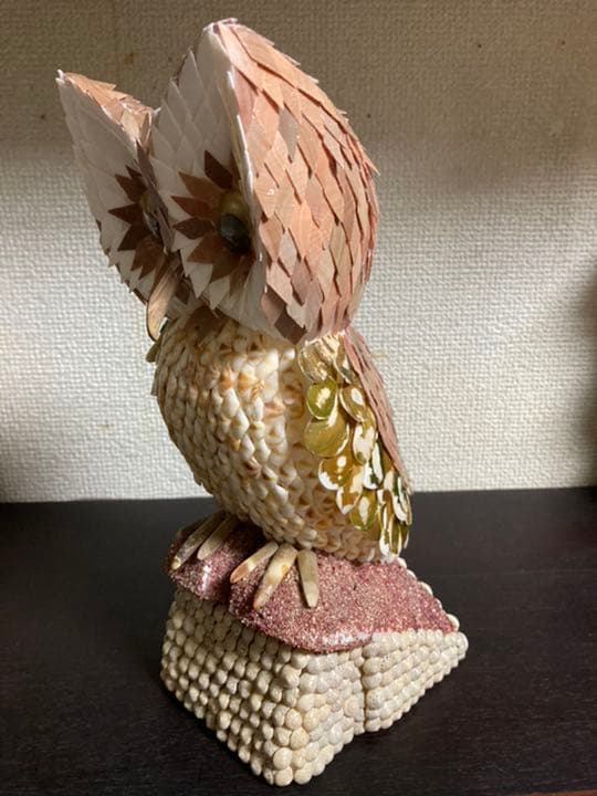 ふくろう置物　完全一点もの
