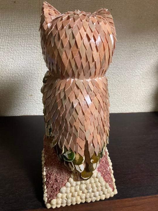 ふくろう置物　完全一点もの