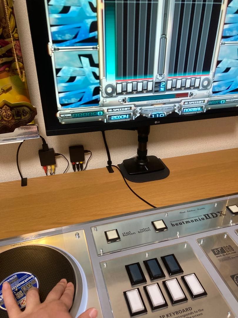 beatmania DAOコン　RED 新基板　コントローラー