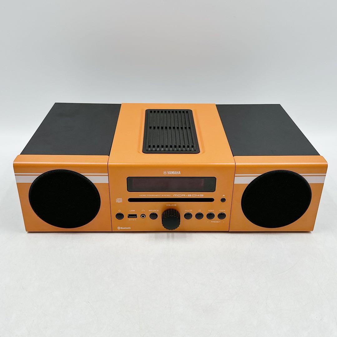 YAMAHA マイクロコンポーネントシステム MCR-B043 (D) オレンジ