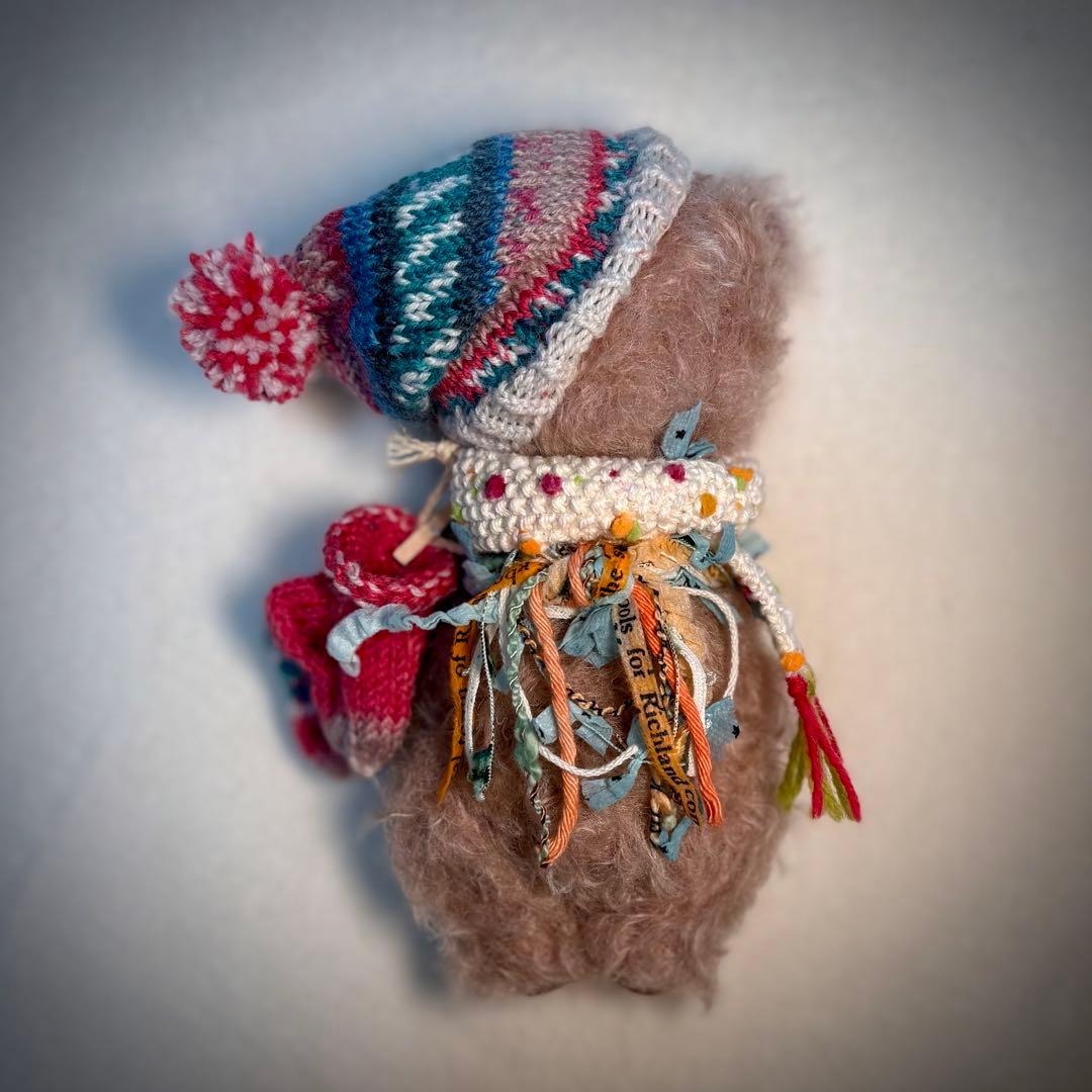 fluffy teddy＊winter teddybear