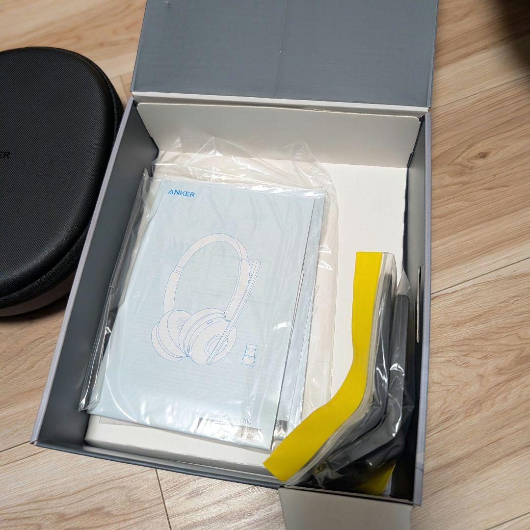 Anker PowerConf H700 ヘッドセット 充電スタンド付