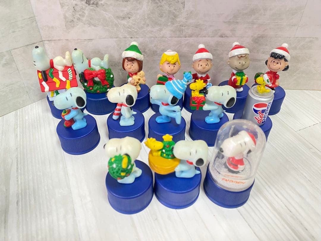 PEPSI スヌーピーボトルキャップ いろいろまとめ売り 125個レア含む