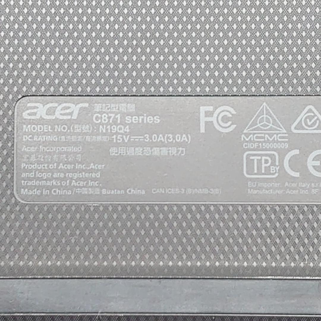 【頑丈設計】Acer Chromebook 712 Core i3／8Gメモリ