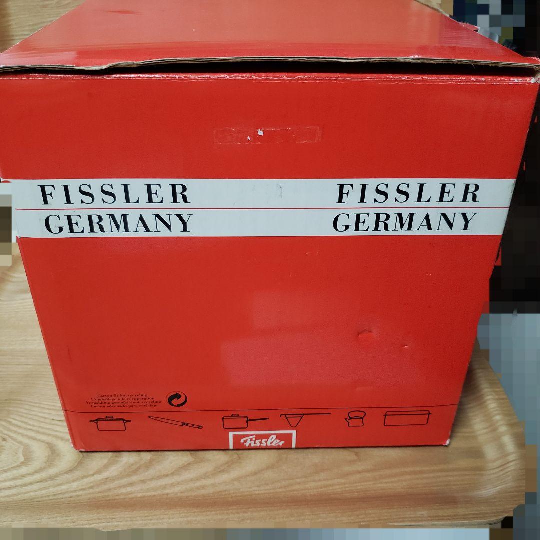 Fissler フィスラーステンレスケトル 2.5L 赤 箱あり