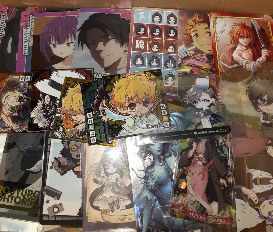 アニメグッズ シール・アニメカード 大量 まとめ売り 1200点