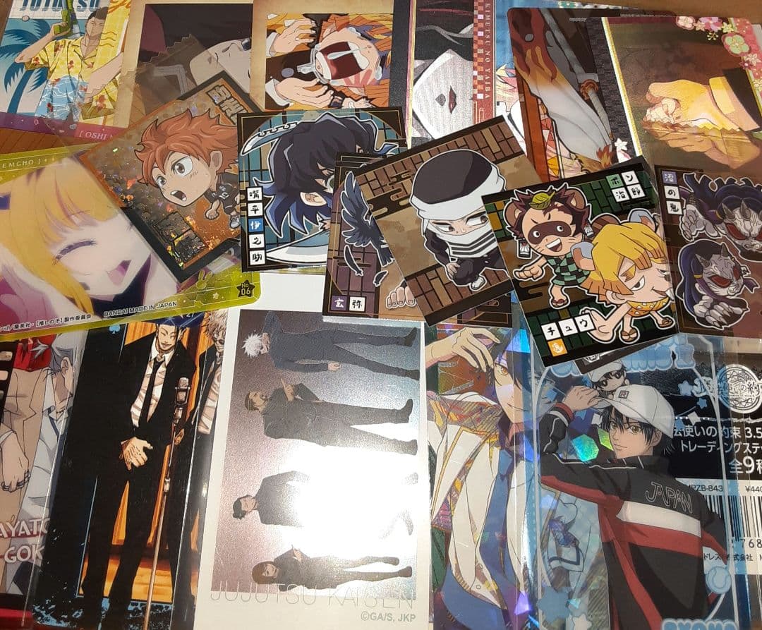 アニメグッズ シール・アニメカード 大量 まとめ売り 1200点