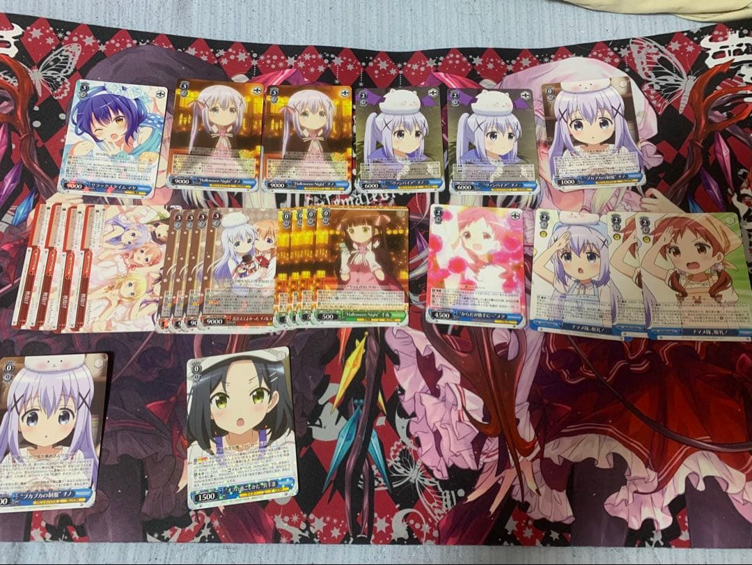 ヴァイスシュバルツ　ごちうさ　８門　パーツ付き