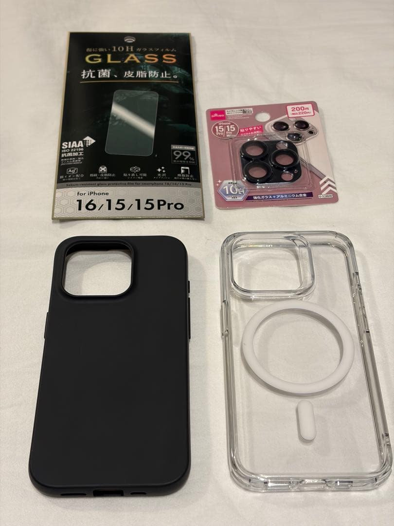 Apple iPhone 15 Pro ブラックチタニウム 本体・付属品一式