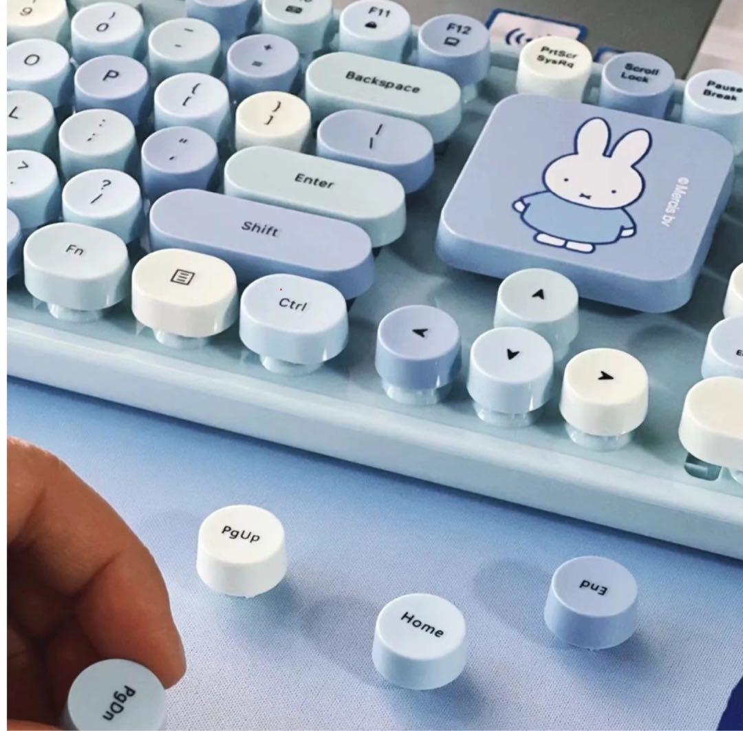 miffy ワイヤレスキーボード・マウス・パッドセット