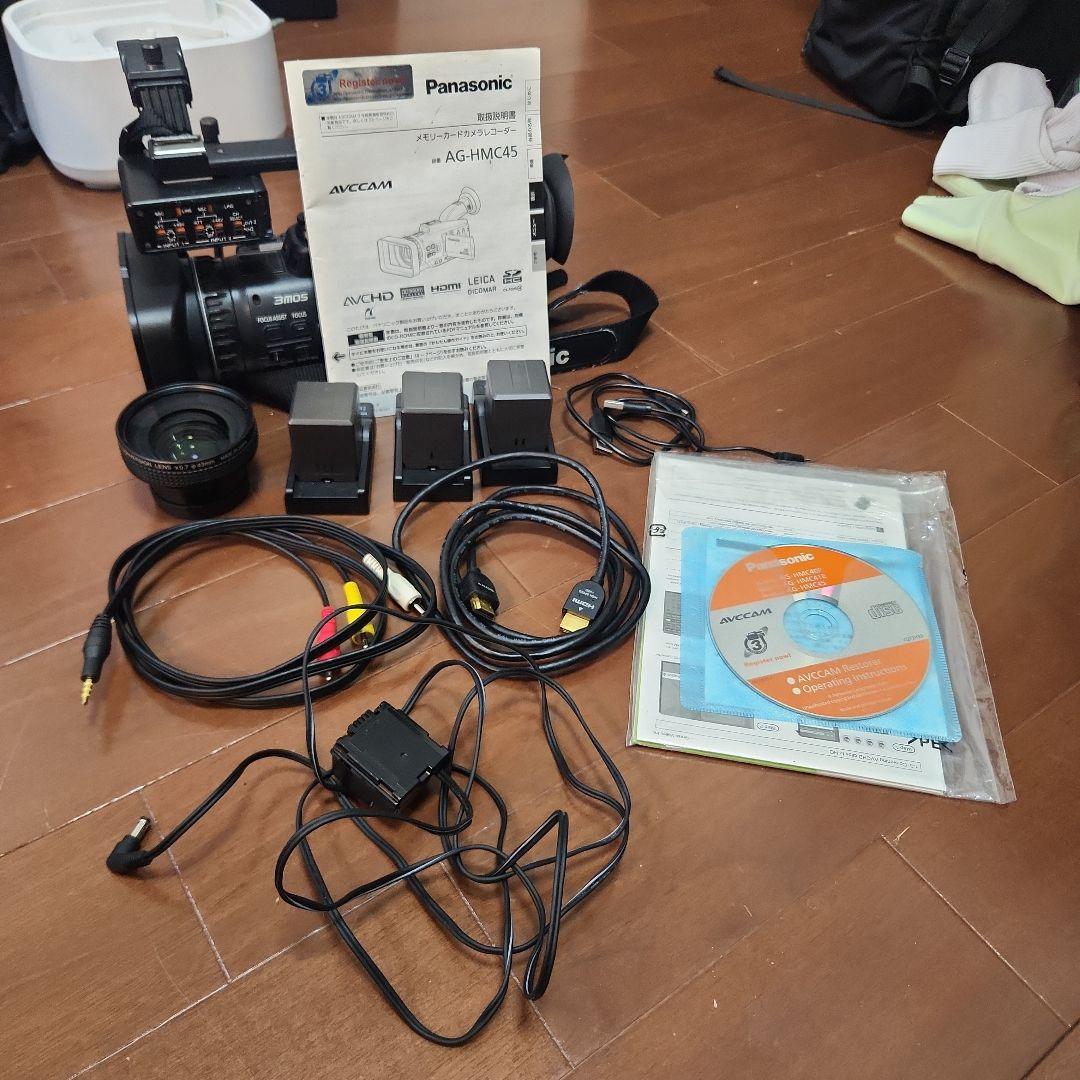 【Panasonic】メモリーカードカメラレコーダー品番AG-HMC45