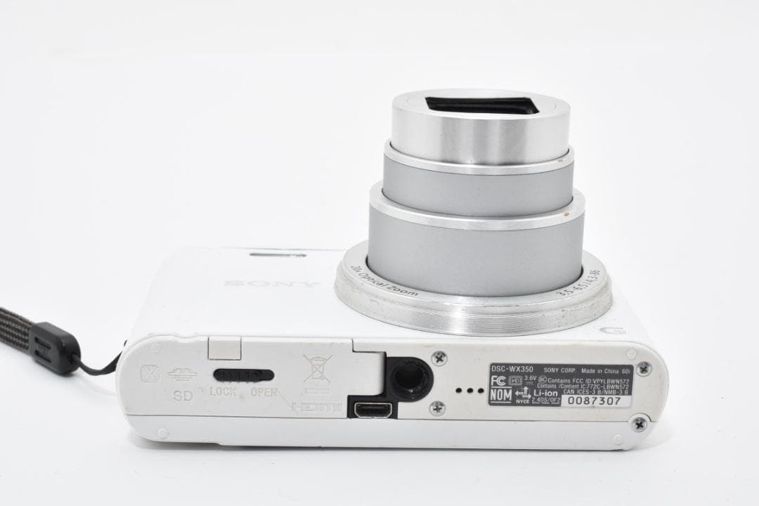 【動作確認済み】SONY Cyber-shot DSC-WX350 ホワイト