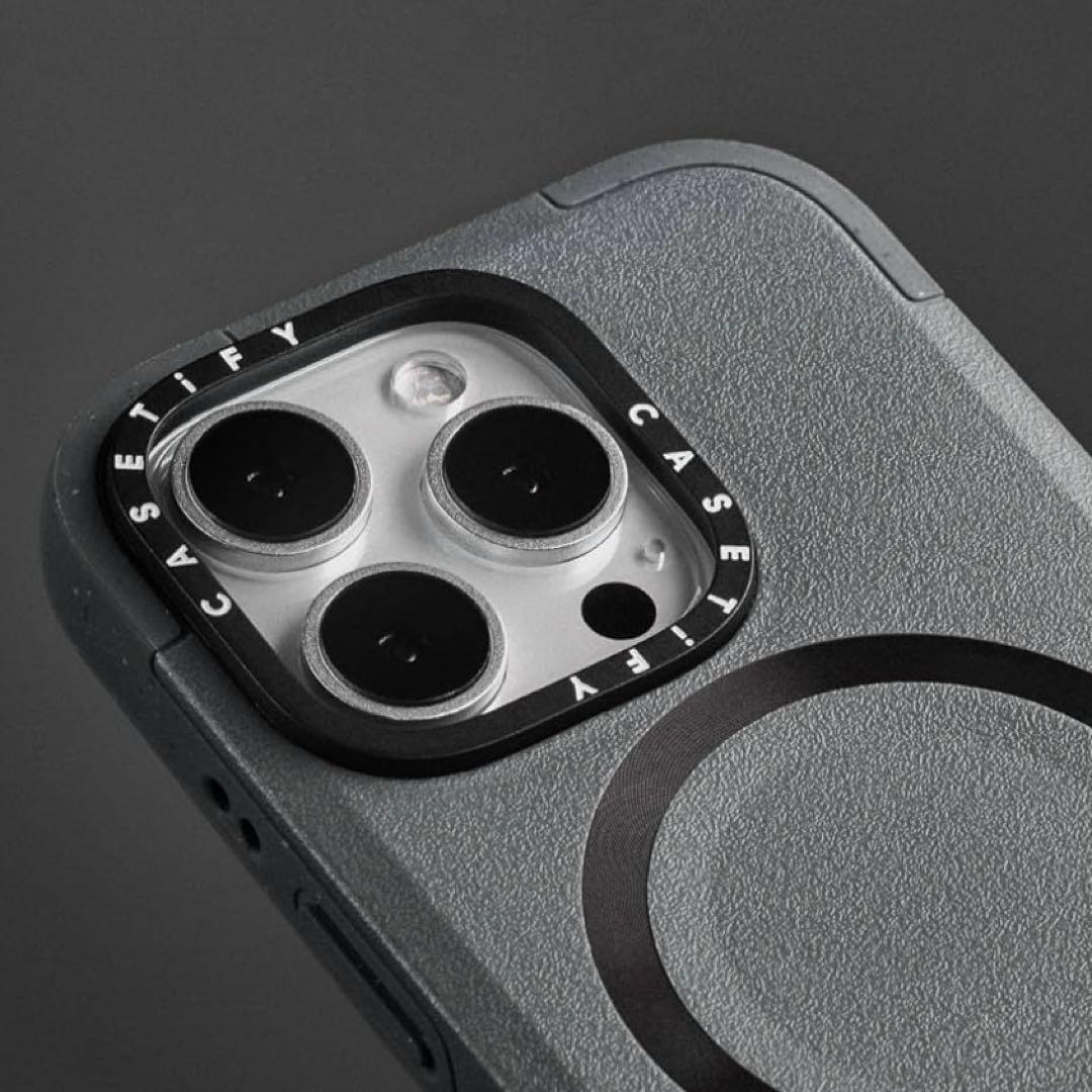 CASETiFY フォースケース iPhone 16 ケース 耐衝撃 グレー