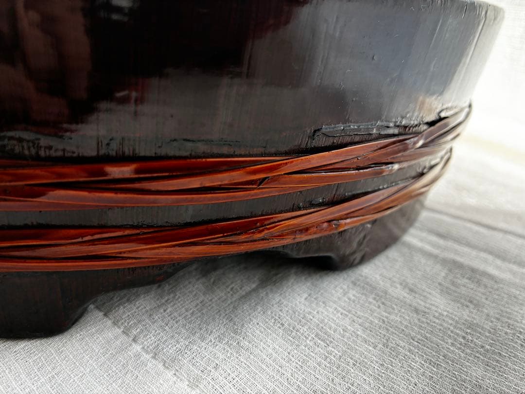 【２品セット】飯台35cm木製すし飯台・寿司桶30cm木製すし桶店名入り