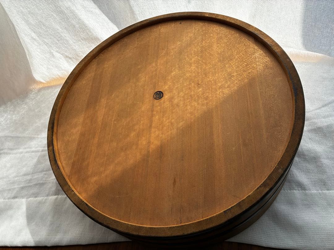 【２品セット】飯台35cm木製すし飯台・寿司桶30cm木製すし桶店名入り