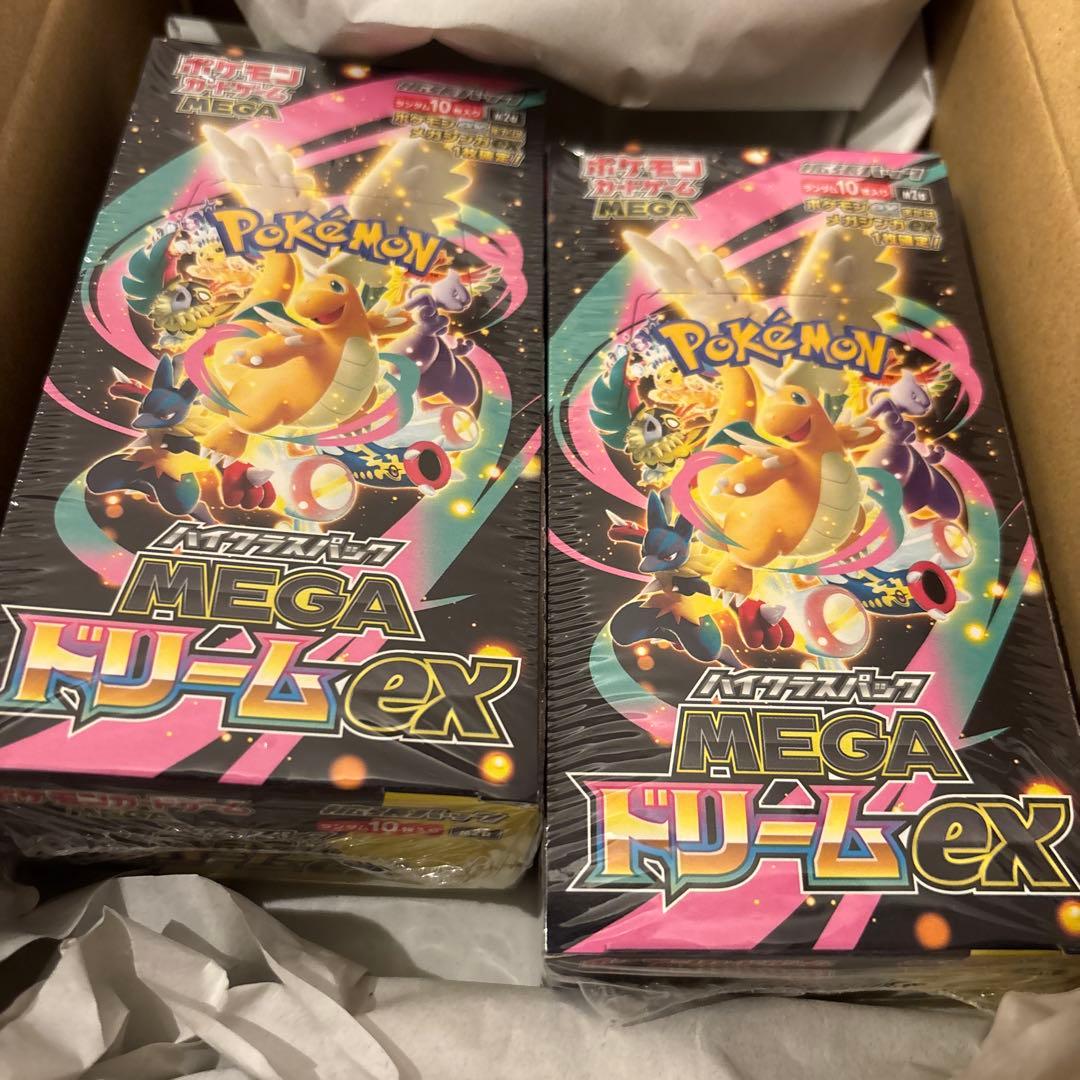 ポケモンセンターフクオカ スペシャルBOX & MEGA ドリーム 2BOX