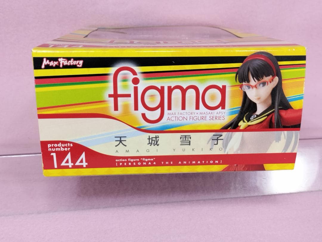 【未開封 美品】figma144　ペルソナ４　天城雪子　眼鏡・鼻眼鏡など付属‼