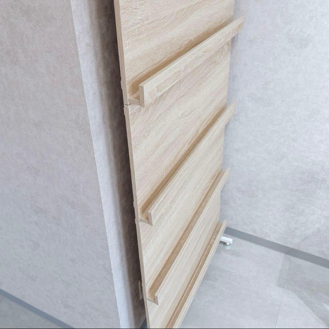 ロウヤ　突っ張りパーテーション　本棚　インテリア