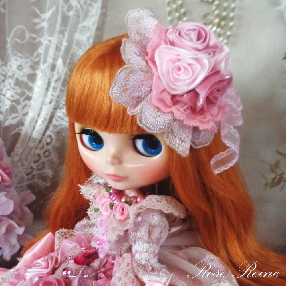 ベルサイユの薔薇 クラシカルロマンス ニュアンスピンクのフリルドールドレス