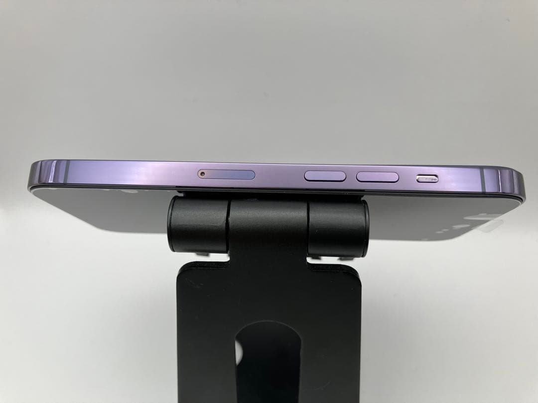 iPhone 14 Pro ディープパープル 256GB 画面・バッテリー新品