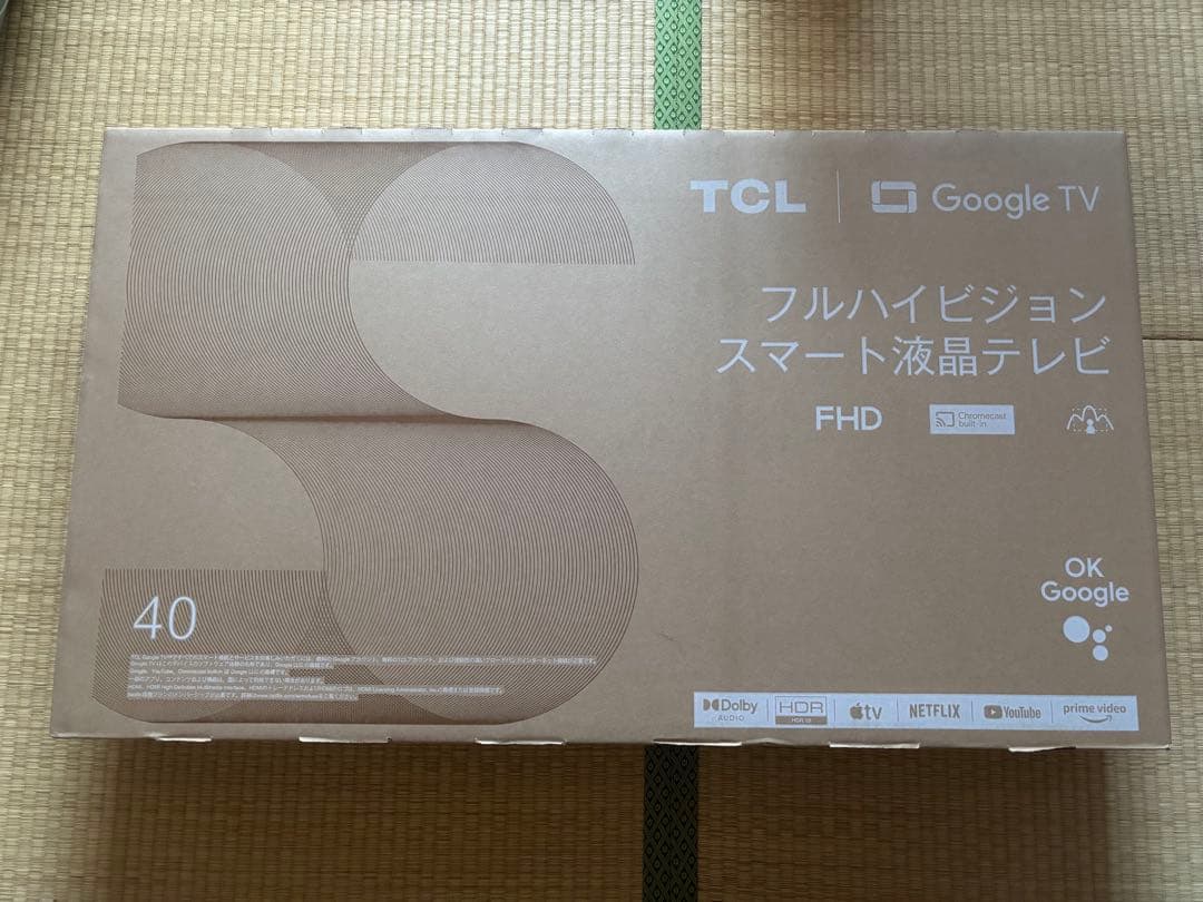 TCL 40インチ フルハイビジョンスマート液晶テレビ（40s5402）