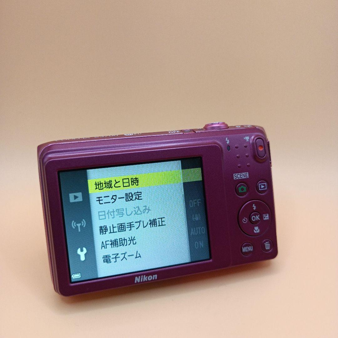 【美品】Nikon COOLPIX S3700 デジカメ ピンク