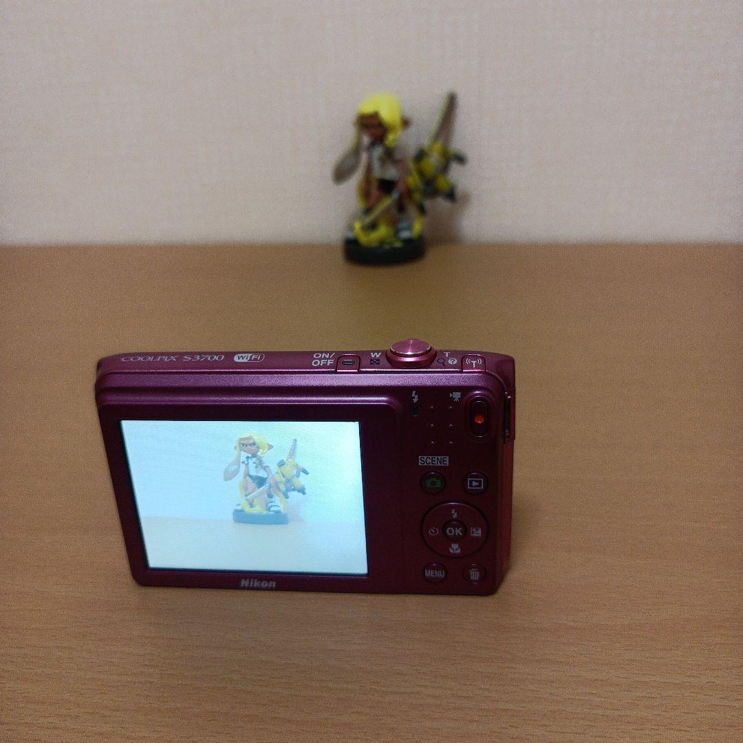 【美品】Nikon COOLPIX S3700 デジカメ ピンク