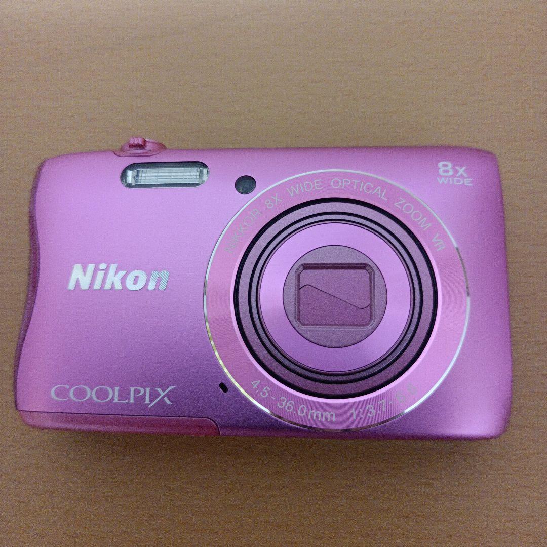 【美品】Nikon COOLPIX S3700 デジカメ ピンク