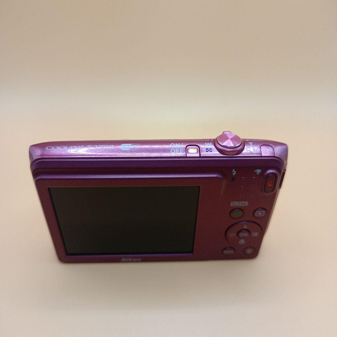 【美品】Nikon COOLPIX S3700 デジカメ ピンク