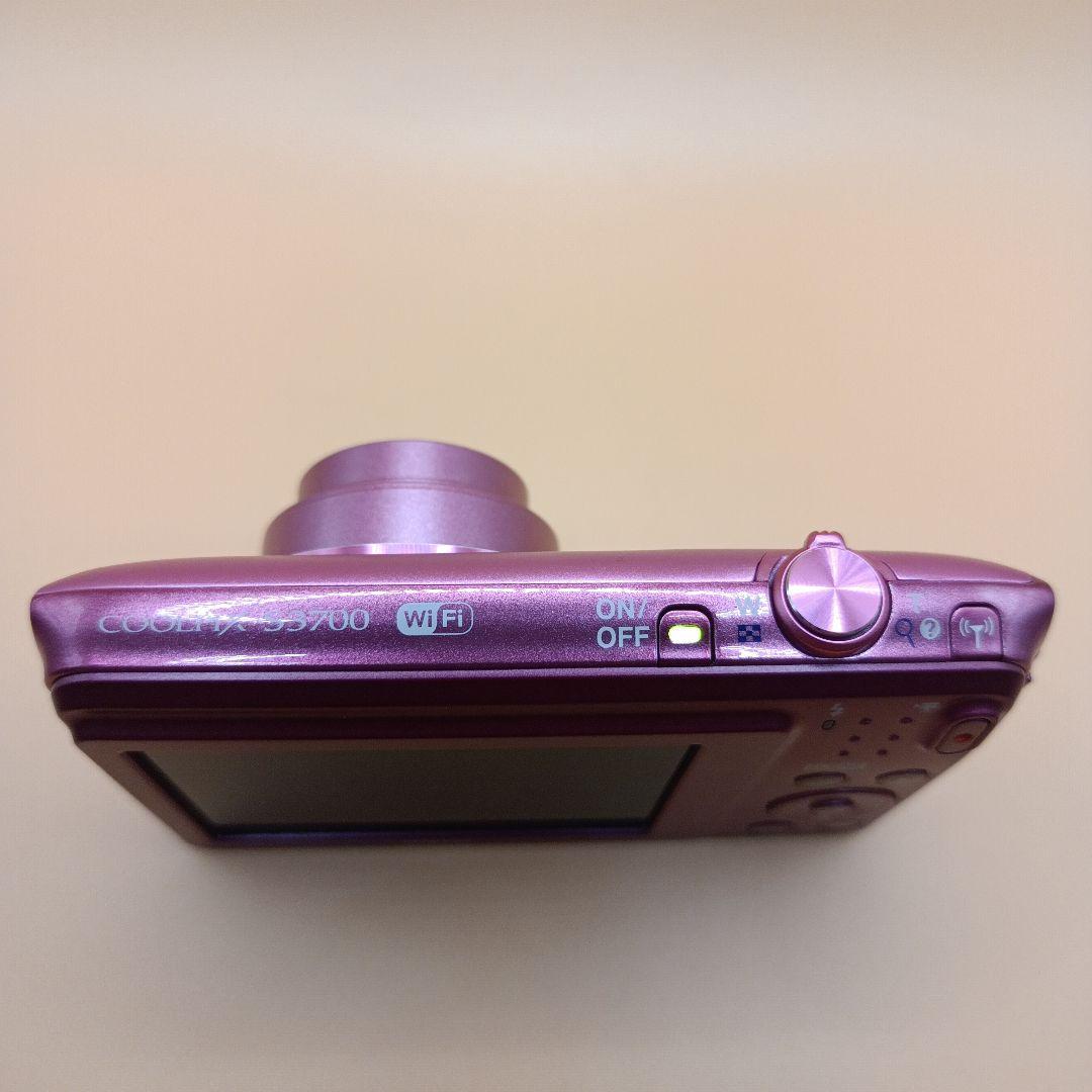 【美品】Nikon COOLPIX S3700 デジカメ ピンク